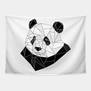 Panda Stained Glass Tapestry