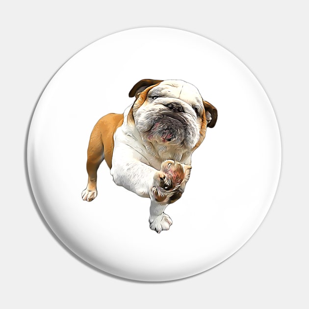 Bulldog Shake Shake Paws! Pin by ElegantCat