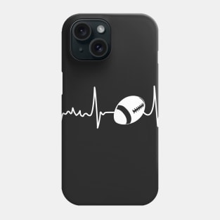 Football Heartbeat Phone Case