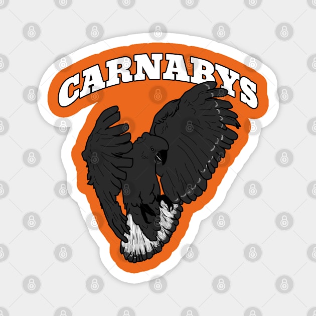 Carnabys Mascot Magnet by Generic Mascots