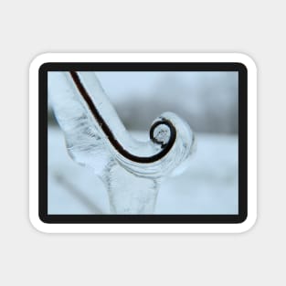 Icicle Abstract Magnet