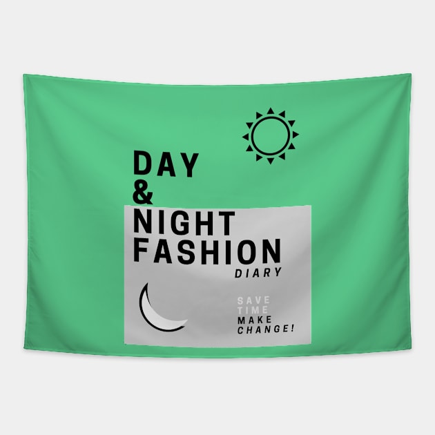 Day and Night Fashion T-SHIRT Men, Women, Kids, Diary, Wall Art Decor, Shopping Tapestry by CreactiveCityMinitriesGlobal