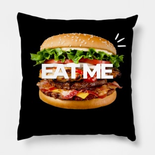 Real Delicious Burger Eat me Pillow