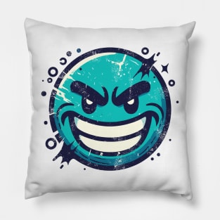 Cartoon Smiling Face Pillow