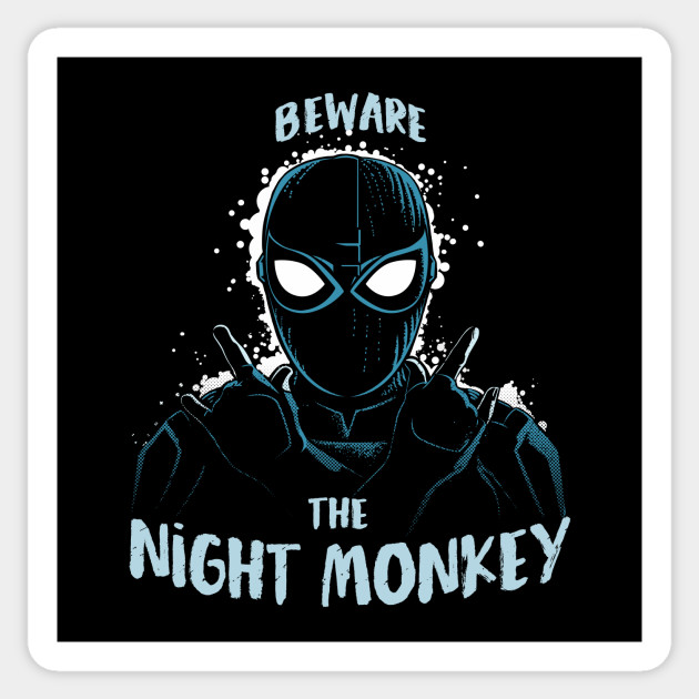 night monkey - Night Monkey - Sticker