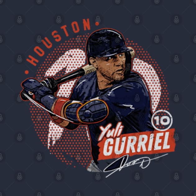 Yuli Gurriel Houston Dots by danlintonpro