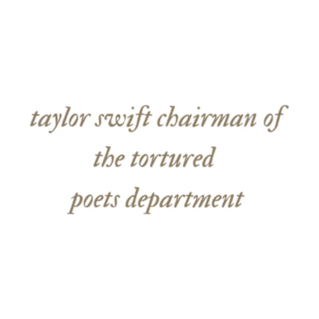 the tortured poets department by canderson13