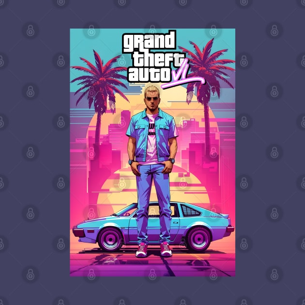 grand theft auto 6 - 002 by Buff Geeks Art