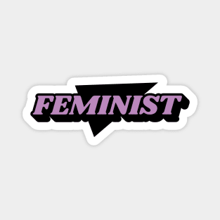 Super Feminist Badge Magnet