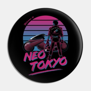 Welcome to Neo Tokyo Pin