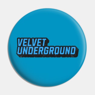 Velvet Under Blue Pin