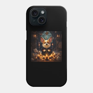 Spooky Corgi Magic Phone Case