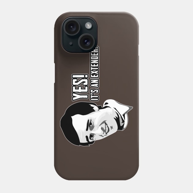 Alan Partridge Extender Quote Phone Case by Nova5