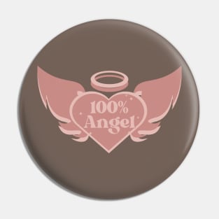 100% Angel Pin