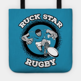 Rugby Comic Style Player Tote