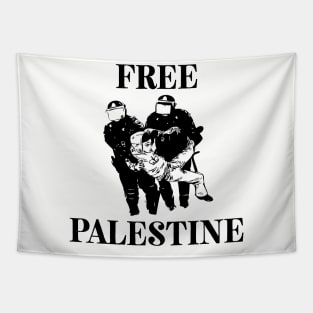 Free Palestine Tapestry