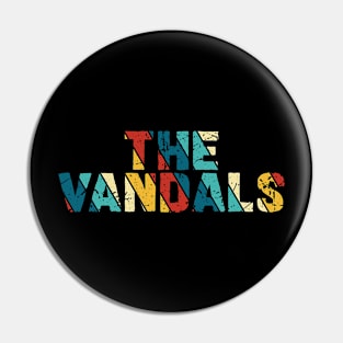 Retro Color - The Vandals Pin