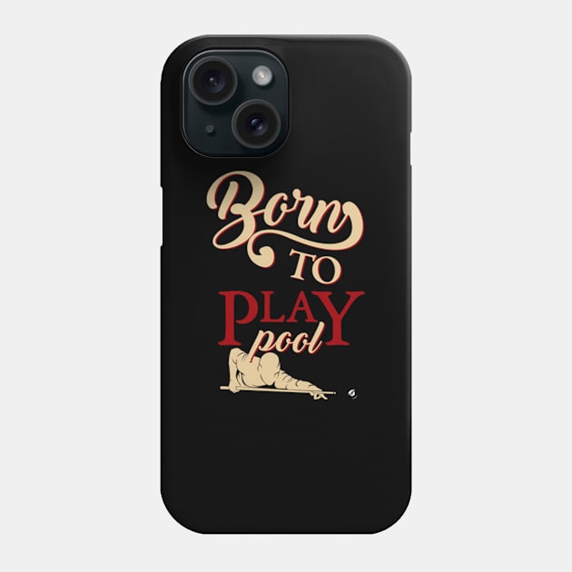 Play Pool Phone Case by Burgos