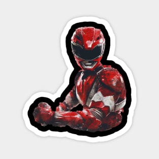 red ranger Magnet