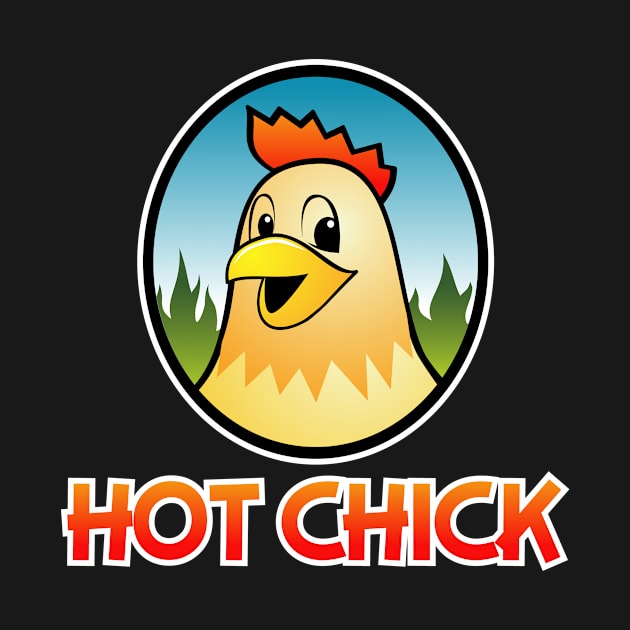 Funny Cartoon Hot Chick by Toogoo