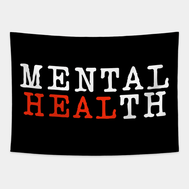 Mental health awareness Tapestry by Digital GraphX