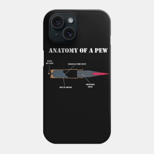 Anatomy of Pew Phone Case