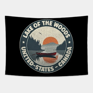 Lake Of The Woods United-States - Canada Tapestry