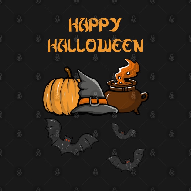 Happy Halloween Design by Daria Popkova