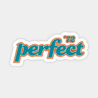 Miami Dolphins Perfect Season Magnet