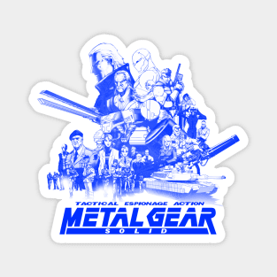 Metal Gear Solid (Blue Version) Magnet