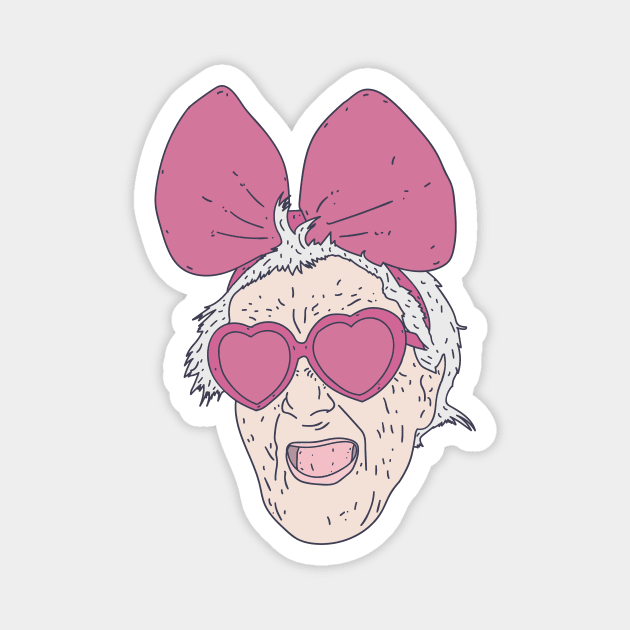 Centenarian - Wild Grandma - Longevity Magnet by DeWinnes