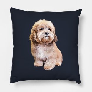 Shihpoo Shipoo Doodle Poodle Cutie Pie! Pillow