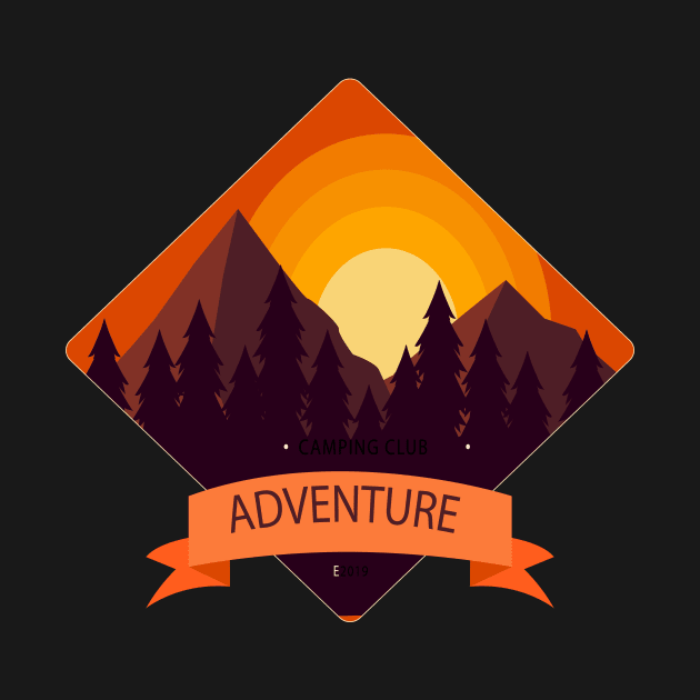 Adventure Club  t-shirt by the7chichDesign