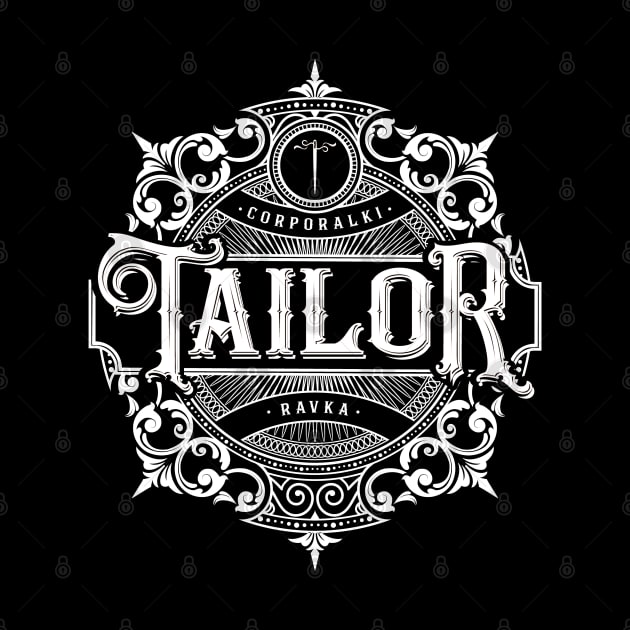 Grishaverse: Tailor (monochrome) by firlachiel