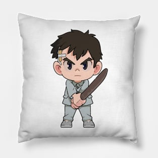 bokken boy Pillow