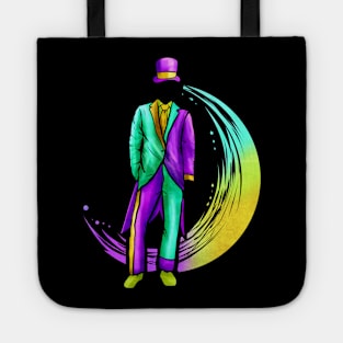 Men Costume With Hat For Mardi Gras Tote