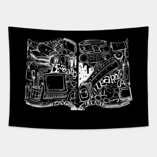 Book Education learning - Hand Drawn Tapestry