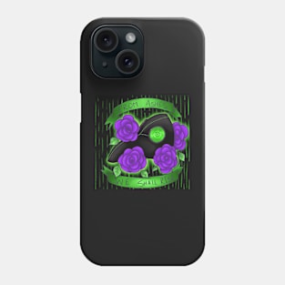 “From Ashes We Shall Rise” Cyber Punk Plague Doctor Phone Case