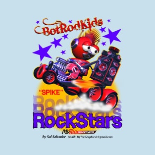 BotRodKids- RockStars "Spike" T-Shirt