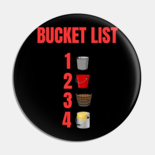Bucket List Pin