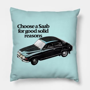 SAAB 96 - advert Pillow