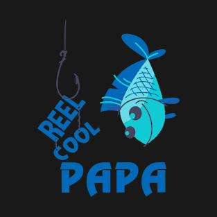 Fishing Reel Cool Papa T-Shirt