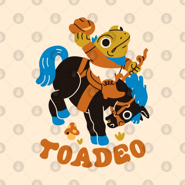 Toadeo the Toad Rodeo by obinsun