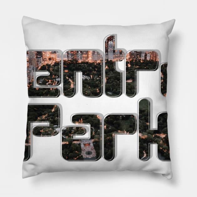 Central Park Pillow by afternoontees