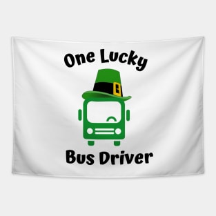 One Lucky Bus Driver Tapestry