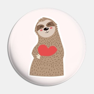 From Sloth With Love Pin