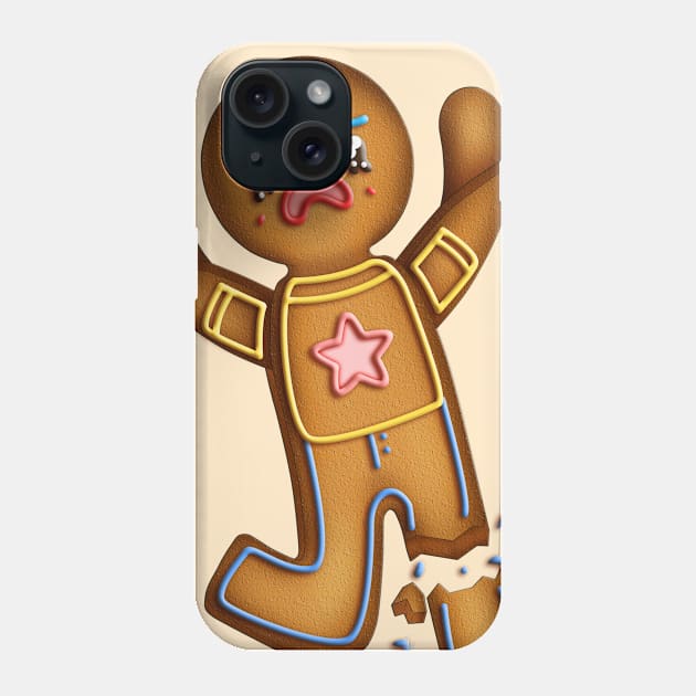 break gingerbeard Phone Case by artbdog