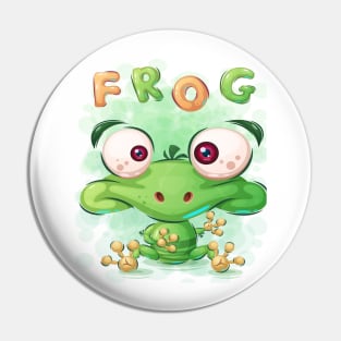 Mr Frog Pin