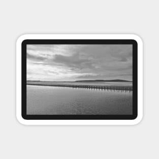 Weston-super-Mare black and white Magnet