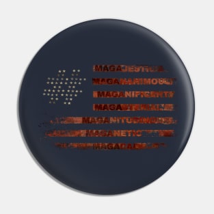 MAGAnificent Flag Color Theme Pin